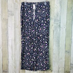 Peanuts Medium Cartoon Characters & Floral Pattern w/Pockets & Stretch Waistband